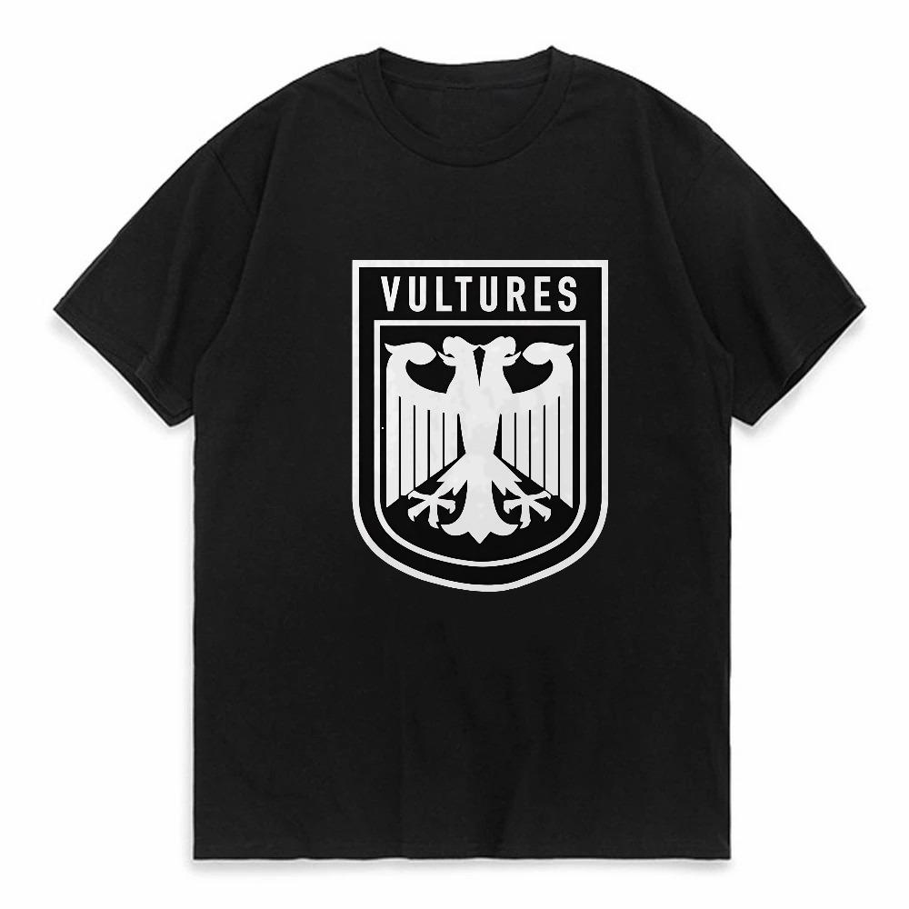 Rapper Kanye West Vultures print TShirt fashion Men Women Funny Graphic tees Summer Style Tops Round Neck Short Sleeve Tshirt