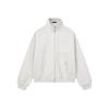 GROUND ZERO Embroidered Stand-Collar Zip-Up Cardigan