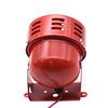 Universal 12v Mini 110dB Red Air Raid Siren Horn Speaker Alarm Car Truck Sound Electric Motor Driven compressed air horn Loudly