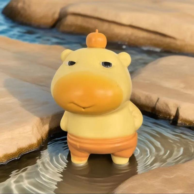 

Kawaii Capybara Water Guns Lulu Summer Toys Cute Cartoon Outdoor Water Squirt Yard Pool Party Beach Game Kids Small Water Gun
