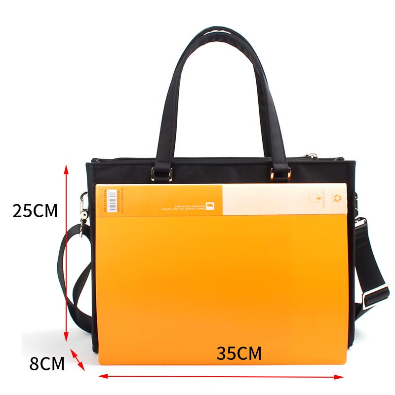 Men s Casual Oxford Laptop Briefcase - Lightweight Crossbody Shoulder Bag