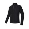 Fila Jackets Men's Pitch Black Stand Collar Moderate A11M435707FBK