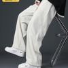 Men's Casual Corduroy Velvet Pants: Autumn/Winter Loose Straight Trousers