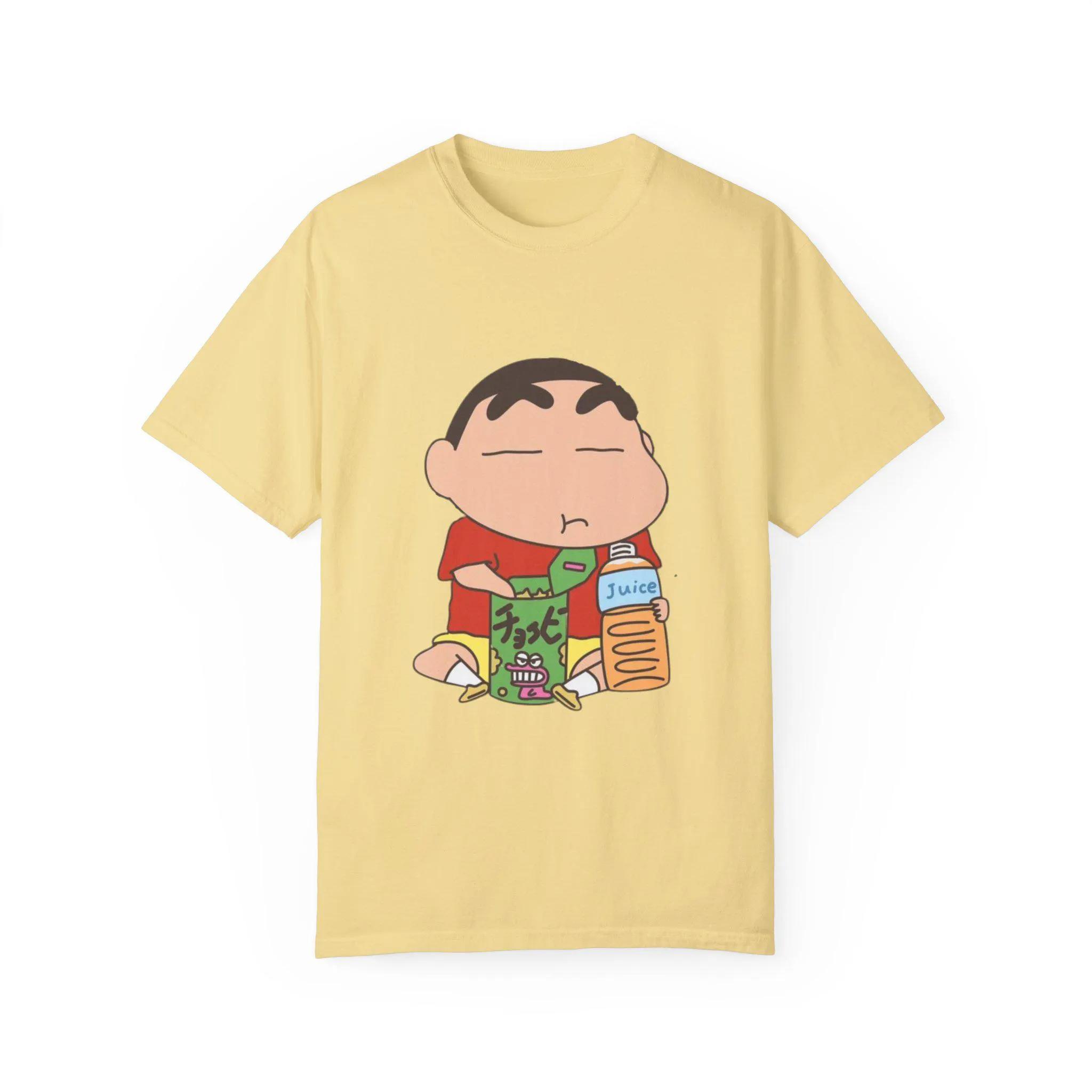 Crayon Shinchan 2026 Summer Brand Family Matching Tshirts 100 Cotton Family Matching Tees Short Sleeve ParentChild Tees Y2k S