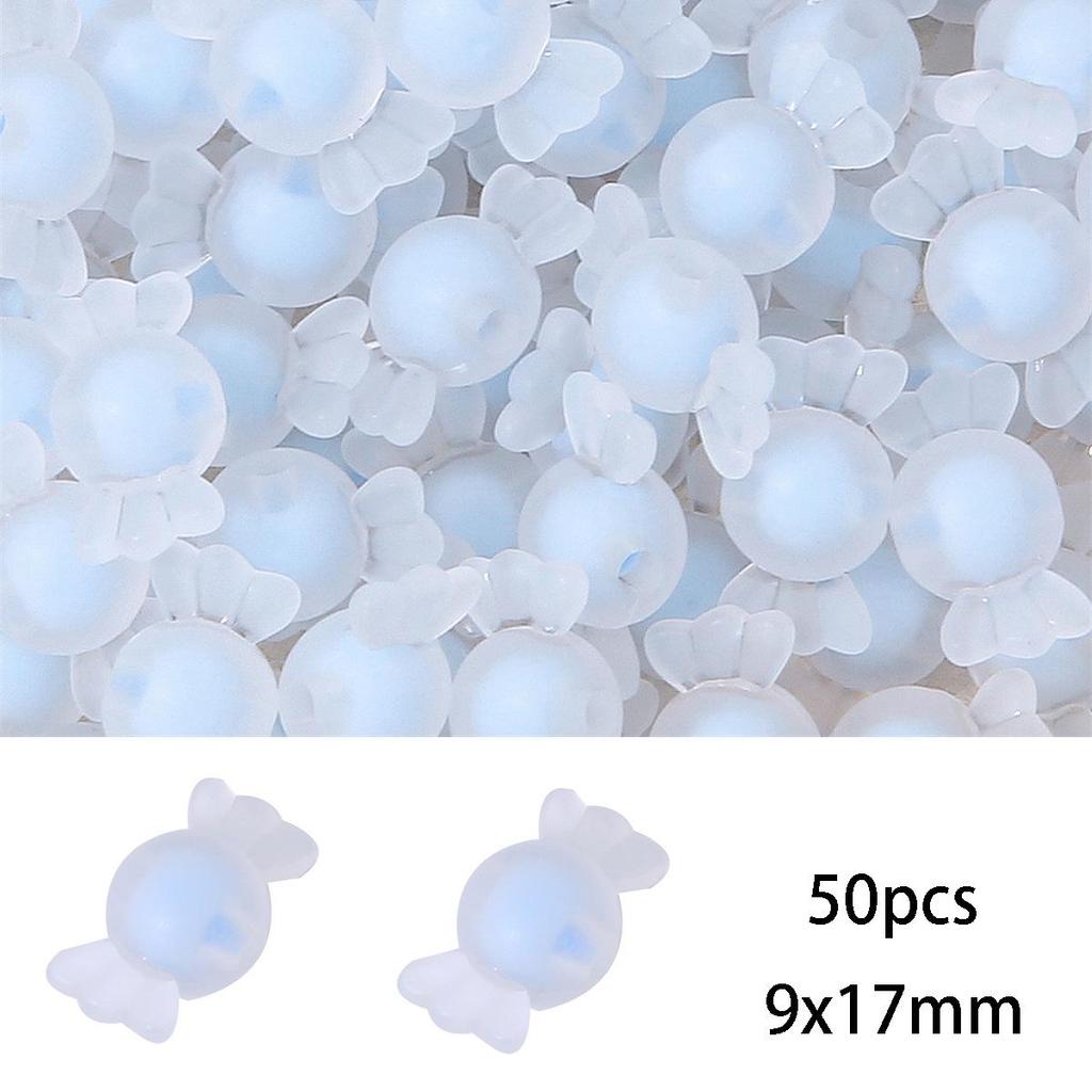 Frosted Acrylic Round Beads for DIY Jewelry and Beading Accessories