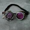 Upgraded Steampunk Goggles Welding Goth Cosplay Vintage Goggles Rustic Rave Party Fancy Dress Costume for Women Men Gift