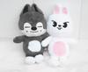 **50cm Kpop Plüschtier Wolfchan Kawaii Cartoon Stofftier Plüschtier Puppe Große Größe Kinder Babys Schlafkissen Geschenk**