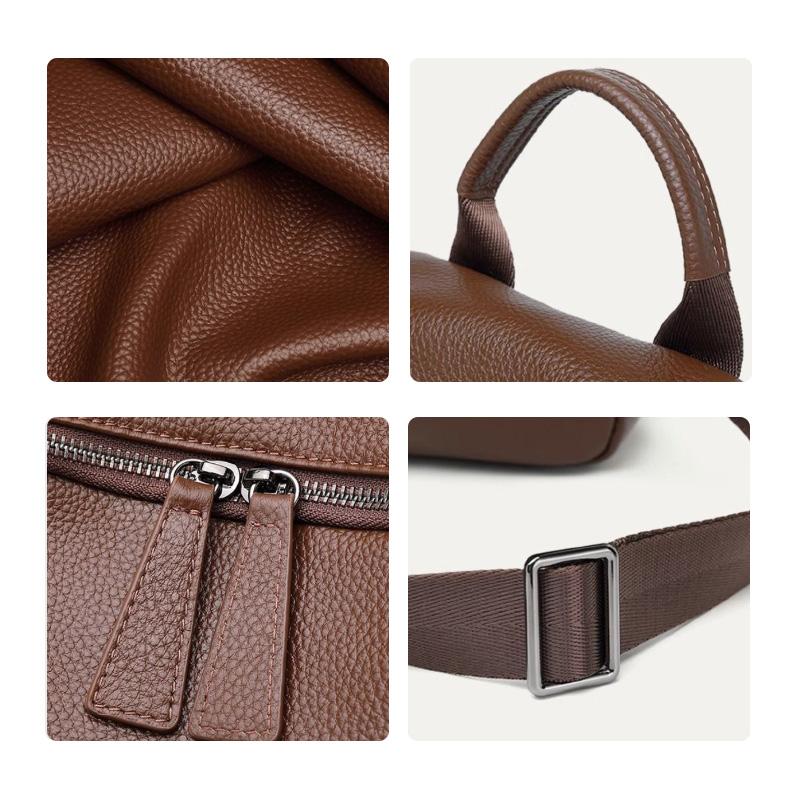 Women's Premium Cowhide Leather Backpack Casual Travel Daypack