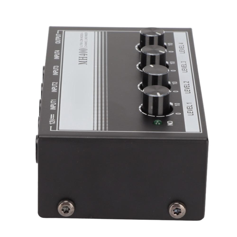 Low Noise Stereo Audio Amplifier Adjustable Volume Earphone Splitter for Clubs and Bars