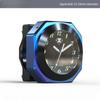 Motocyklové vodotěsné hodiny 22-28mm slitina hliníku svítící ciferník motocyklové hodiny pro motokros Yamaha Kawasaki Honda Suzuki