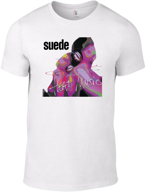 

Suede Band Unisex T-Shirt HEAD MUSIC the smiths cure stone roses dog new order vintage XXL
