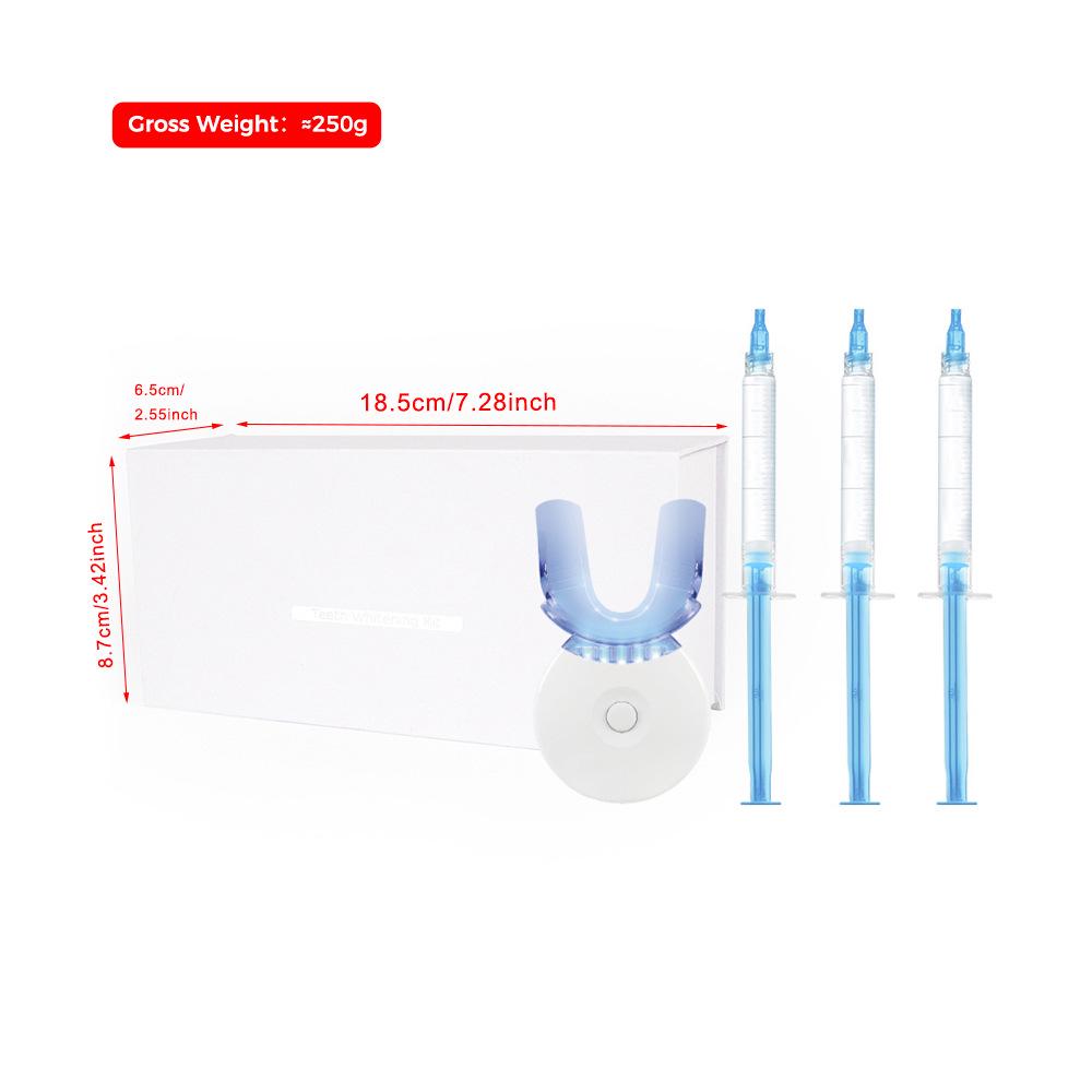 Denter Teeth Whitening Kit with LED Lamp and Gel