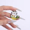 Charm Mermaids Cats Alloy Brooch Fashionable Lapel Accessory For Kids Friend Parties Casual Outfits
