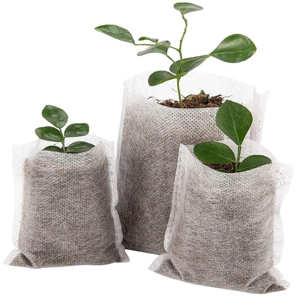 Ventilate Vegetable Seedling Raising Garden Supplies Grow Bags Nursery Pots Plants Nursery Bags