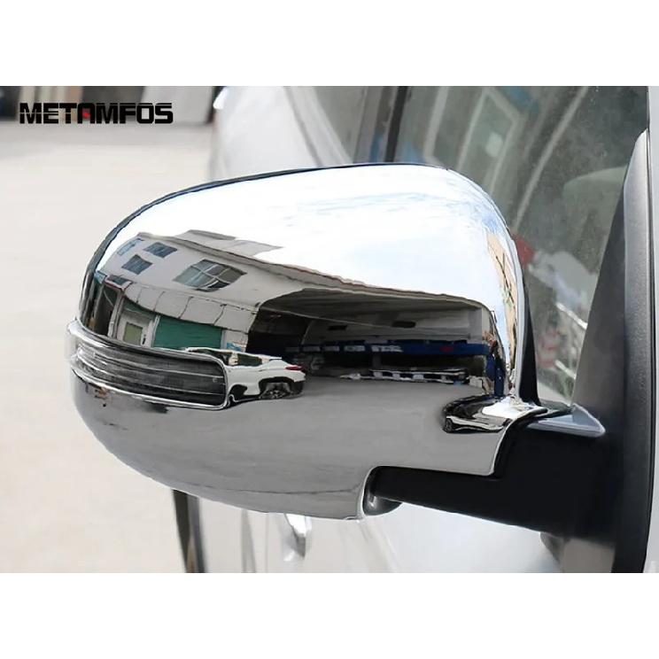 Rearview Side View Mirror Cover Trim For Mitsubishi Outlander 2013-2017 2018   Chrome Protector Accessories Car Styling
