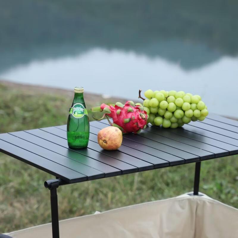 ZISIZ Foldable Camping Wagon with Tabletop