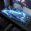 Mystical Galaxy Wolf Fantasy Art Non‑Slip Rubber Mouse Pad Smooth Desk Mat For Accurate Mouse Control Gaming Laptop Desktop Use