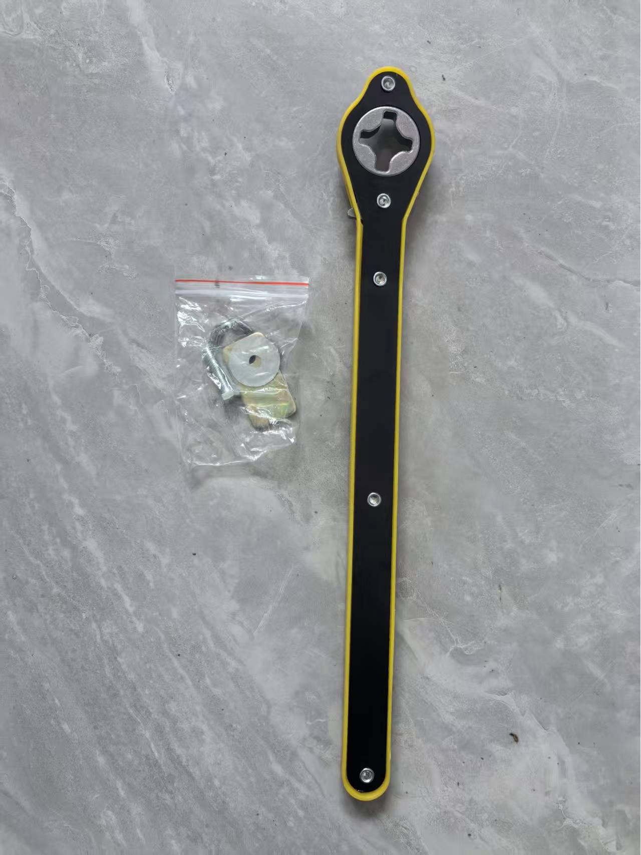 

Экономящий усилия гидравлический домкрат и гайковерт для смены автомобильных шин - Подходит для малолитражных автомобилей, внедорожников и седанов