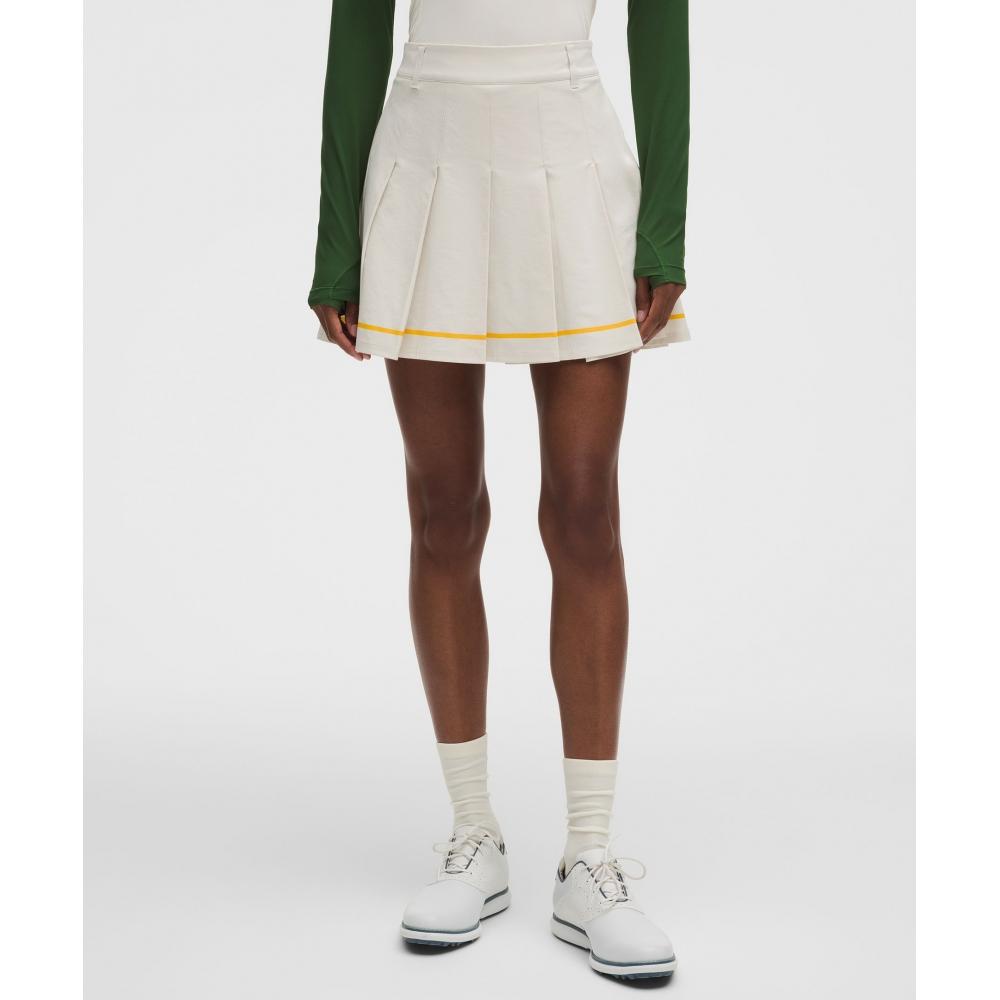 Lullulemon Box Pleated High-Rise A-Line Golf Skirt Ltiv Btcu (B Type)