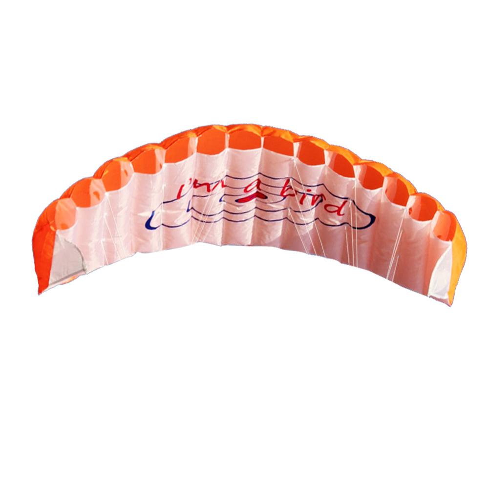 Dual Line Stunt Parafoil Parachute High Quality Flying Kites Professional Large 1.4m for Beach Outdoor Fun for Adults Children
