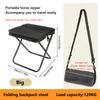 Folding Chair with Mesh Bag Crossbody Bag Outdoor Supplies with Storage Bag Oxford Fabric Waterproof Convenient To Carry