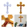 Stereo Cross Epoxy Casting Mould for Wall Hanging Mount Decor DIY Crafts