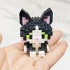18 Styles husky Pet Cats Dog Building Block Cartoon Cute Doll Puzzle Assembly Children's Toy DIY Boys Girls Birthday Gifts