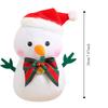 Fluffy Snowman Plush Toy Cartoon Xmas Ornament Creative Christmas Snowman Pendant  Christmas Gift