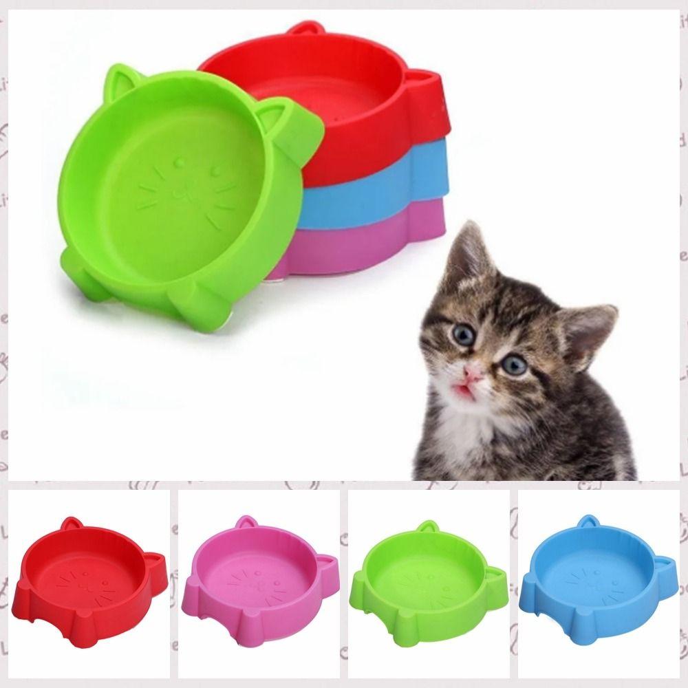 

Cat Face Shape Cat Water Bowls Non-Slip Dog Bowls Pet Supplies Cat Face Cat Bowl Puppy