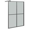 Walk In Shower Screen for Walk In Shower 140 X 195 Cm Dark Safety Glass