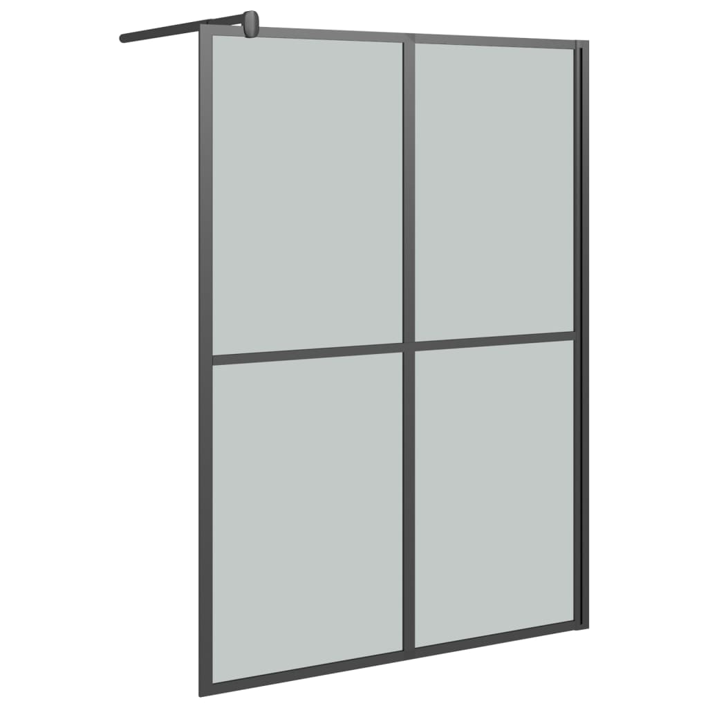 Walk In Shower Screen for Walk In Shower 140 X 195 Cm Dark Safety Glass