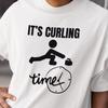 Shirt and Kids Tshirt Curling Lover Gift Funny, Gift For Curling Player, The Curler Tarot Card Shirt and Kids Tshirt, Patent Prints, Sport Tee