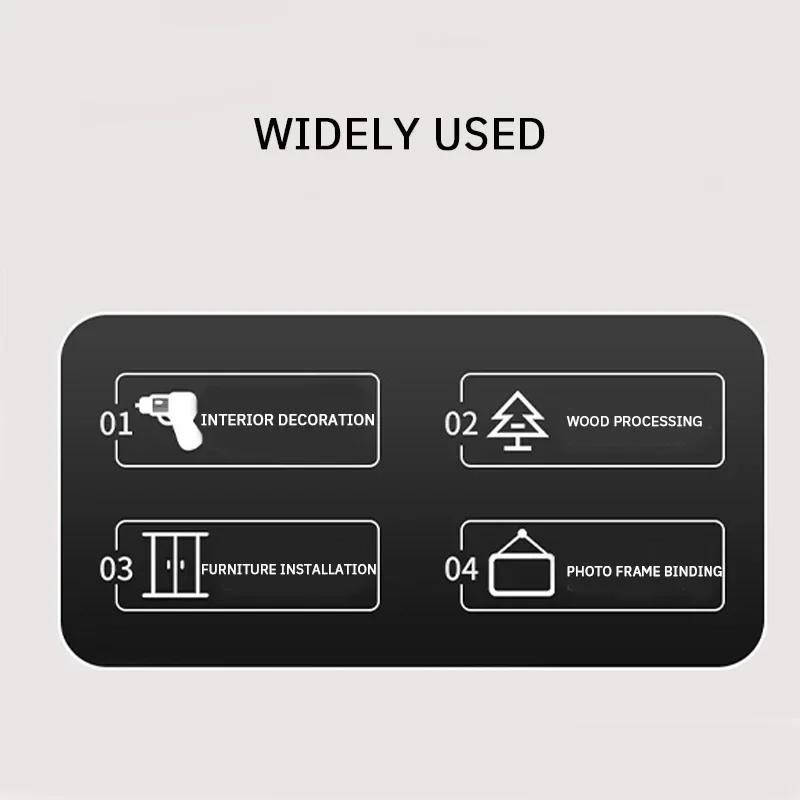 Universal Durable 4-in-1 Manual Nail Gun - Portable T-U-Straight Nail Tool for Door Nailing, Comfortable Handheld 1Pc