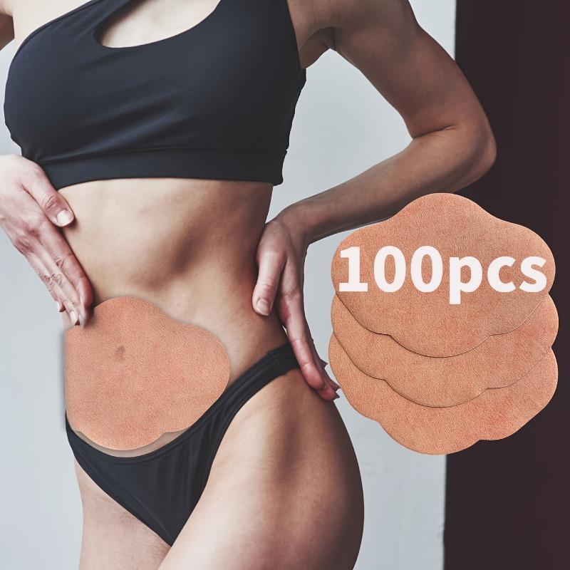 50PCS Pure Hot Abdominal Patch, Nonwoven Fabric, Wormwood Health Patch Knee Cervical Spine Lumbar Spine Shoulder Heat Ginger Patch