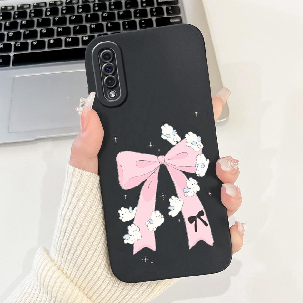 Protector Cover For Samsung Galaxy A50 Case Floral Animals Silicone Soft Coque for Samsung A50 SM-A505FN Case Phone Bags