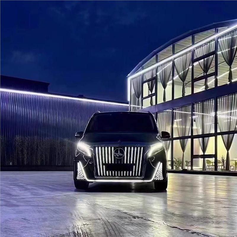 Mercedes-Benz V260 Vito High Mountain Flowing Water Body Kit: Front & Rear Bumper Grille Upgrade