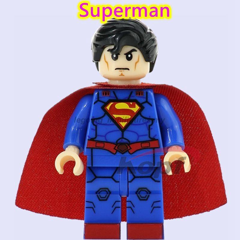 Compatible With Marvel Minifigures Superman Green Lantern Building Blocks Toys For Children