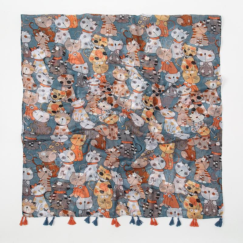 Blumen Quaste Viskose Schal Damen Schals und Tücher Hijab Weibliches Haarband Luxuriöses Muslimisches Kopftuch 180*85Cm Echarpe Bandanas