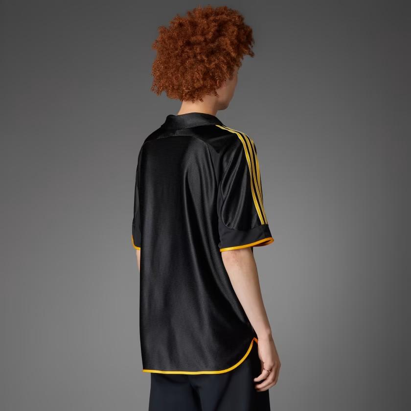 adidas Real Madrid 99/00 Away Jersey Black Gold Men's JW1992