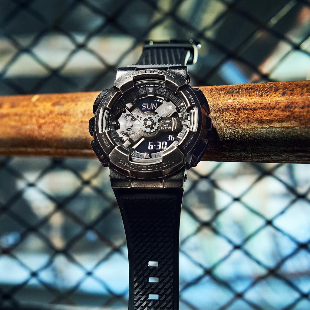 Casio Men Full Metal Series Black Watch GM-110VB-1APFS