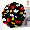 Disney Mickey Mouse Themed automatic opening and closing folding umbrella, portable - durable, 8-rib umbrella frame, very suitable for busin
