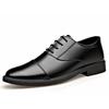 TEMU South East Asia Business Casual Leather Shoes Versatile Fashion Dress Lace-up Men's Leather Shoes Men's Shoes Soft Leather Square Heels