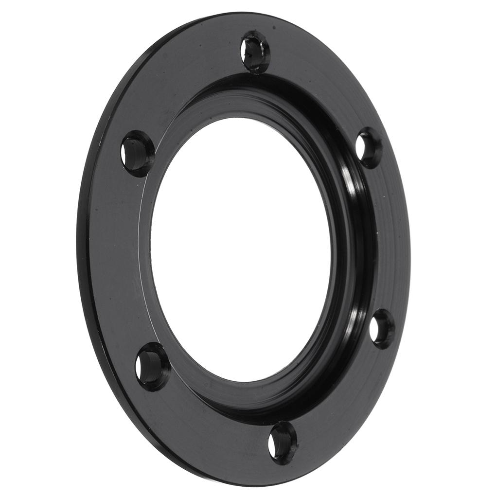 Racing Car 6 Bolts Steering Wheel Horn Button Black Center Ring Replacement for MOMO/NRG