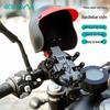 Motorrad Fahrrad Handyhalter mit Sonnenschutz