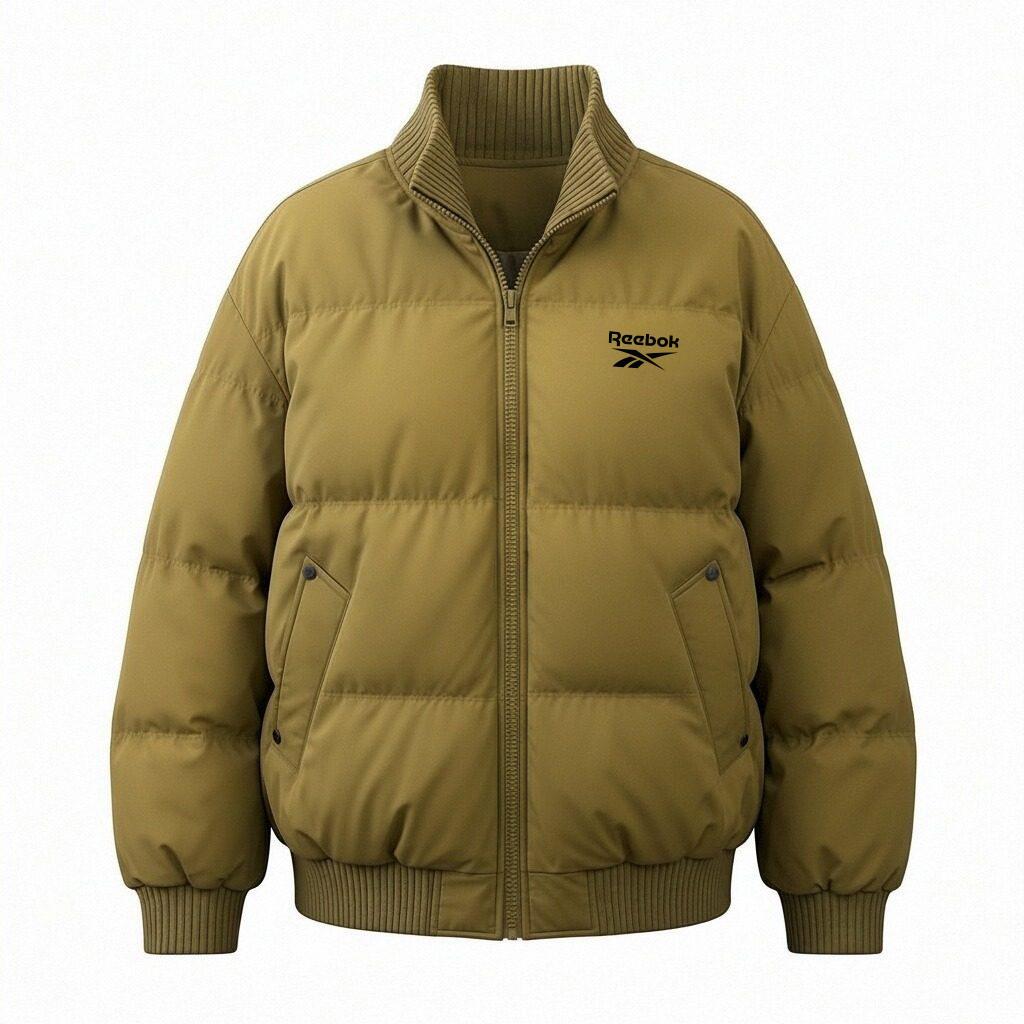 Reebok Puffer Jackets Unisex Stand Collar Thickened Padded Puffer Jacket 25SRM160U 2XL
