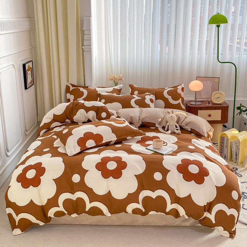 Four-piece Quilt Cover, Sheets, Bedding, Dormitory Three-piece Set