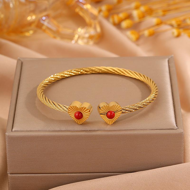 European and American Devil's Eye Love Opening Braided Girls' High-end Fashionable and Versatile Bracelet