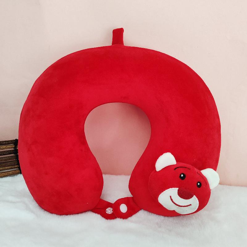Lotso Cartoon U Shaped Neck Pillow Memory Foam Office Travel Support For Adults