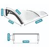 Canopy Over the Entrance Door, Polycarbonate Roof for Balcony, Window 200x100 GoGarden
