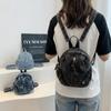 Soft Denim Denim Backpack Vintage Washed Multi Purpose Crossbody Bag Lightweight Versatile Travel Mini Purse Outdoor Travel
